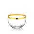 Frutiere kristali BOWL 190 SCALLOP/CODE CM-042600