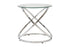 Tavoline metal-glass 5mm D50x50cm/CODE PAK029-000105