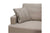 Divan beige fabric and two pillows 185x140x70cm/CODE PAK  074-000001