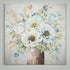 PANORAME CANVAS FLOWERS GOLD - BLUE 100x3x100cm/CODE 755-12026