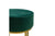 STOL  green velvet - golden metal 40x40x45cm/CODE PAK110-000002