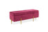 SENDUK dark red - golden metal 108x38x40cm/CODE PAK110-000037