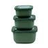SET/3 TASA Food containers 600 ml/1100 ml/1800 CODE 1108-00034
