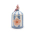 VAZO PORCELANI  with parrot 12x22 cm  /code 1109-00050