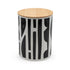 VAZO KUZHINE  Metal with bamboo lid abstract 2.5 L/code 1109-00053
