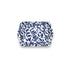 Tabaka servirje Serving Tray Blue Leaves 21x14 cm  /code 1143-00051