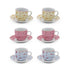 Set 6 Filxhane Porcelain coffee cups 90 ml/CODE 1194-00102