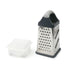 Rende inoksi me tas 4 sided Grater 22 cm  /CODE 1243-00003