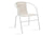 KARRIGE metal-pe garden chair in white color/CODE PAK130-000006