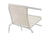 KARRIGE metal-pe garden chair in white color/CODE PAK130-000006