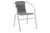 KARRIGE garden armchair metal-pe in gray color/CODE PAK130-000007