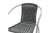 KARRIGE garden armchair metal-pe in gray color/CODE PAK130-000007