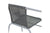 KARRIGE garden armchair metal-pe in gray color/CODE PAK130-000007