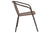 KARRIGE garden armchair metal-pe in brown color/CODE PAK130-000008