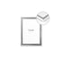 Kornize metalike Slim silver Photo frame 10x15 cm /CODE 1372-00089