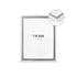 Kornize metalike Slim silver Photo frame 15x20 cm /CODE 1372-00091