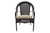 KARRIGE garden armchair metal-pe rattan brown/CODE PAK140-000036