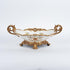 MBAJTESE EMBELSIRASH, POLYRESIN  WHITE - GOLD  44x25x17cm/ CODE 752-21014