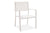 KARRIGE aluminum-textilene garden armchair white/CODE PAK152-000002