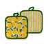 Set/2  kapese dorreza  " Lemons "17x17 cm/CODE 1590-00013