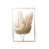 Dekor metalik gold muri Leaves 40x60cm /CODE 1612-00011