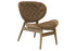 Karrige  pëlhurë e fortë/ druri arre-kafe 77x70x82cm/CODE Pak167-000019