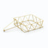 MBAJTESE KARTPECETASH 18x18x6 cm gold/CODE 1721-00041