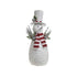 NJERI BORE POLYFOAM/FABRIC SNOWMAN WHITE/RED 24Χ13Χ40 / CODE 2-70-292-0011