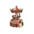 DEKOR RESIN XMAS CAROUSEL WITH MUSIC/MOTION RED 13X10X14 / CODE 2-70-305-0140