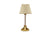 Abazhur PWL-1066  E27 golden-beige D22x45cm/CODE PAK202-000018