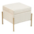 Stol  velvet cream-golden 40x40x36.5cm/CODE Pak257-000017