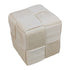 Stol   Ottoman  beige velvet 38x38x40cm/CODE Pak257-000028