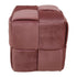 Stol   Ottoman   rotten apple velvet 38x38x40cm/CODE Pak257-000030