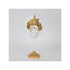 DEKOR  MASK  WHITE-GOLD 12.7x7.8x28.5cm/CODE 752-27172
