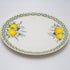 PJATANCE, PORCELAIN,  WHITE WITH LEMONS 26cm/ CODE  820-00021