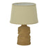 Abazhur tavoline D28x41cm E27 in grey  antique-beige/CODE PAK387-000018