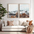 Panorame Set/2  Essen  Wall art me kornize druri    33x1.5x48cm/code pak409-000166