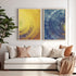 Panorame Set/2     Yeloblu   Wall art me kornize druri    33x1.5x48cm/code pak409-000140