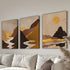 Panorame Set/3    Elthar  Wall art me kornize druri     50x2x70cm/code pak409-000292