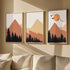 Panorame Set/3   Elsyn  Wall art me kornize druri     33x1.5x48cm/code pak409-000279