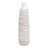 VAZO CERAMIC KD10445-214A WHITE COLOR 13,5x55cm/CODE 028-223-123