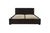 KREVAT with storage in black matte 160x200cm/CODE PAK006-000026
