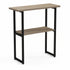 KREDENCE &nbsp;79x29x85cm &nbsp; sonoma- black metal/CODE PAK230-000158