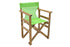 KARRIGE   solid beech walnut - PVC light green/CODE PAK237-000021