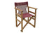 KARRIGE   solid beech walnut - PVC burgundy/CODE PAK237-000025