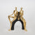 DEKOR, POLYRESIN, WHITE-GOLD, PEOPLE DESIGN, 14x7.5x26cm / CODE    752-21043