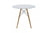Tavoline e bardhe-natyrale D80x73cm/CODE Pak 271-000007