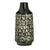 VAZO QERAMIKE CERAMIC VASE BLACK/WHITE Φ14Χ30 / CODE 3-70-239-0029