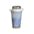 VAZO METAL VASE BLUE/GOLDEN 25Χ19Χ36/CODE 3-70-627-0032