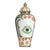 Vazo CERAMIC VASE WITH LID EYE MULTICOLOR Φ22X47/CODE 3-70-046-0050